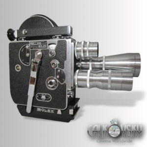 GLEAMING! 1950 Bolex Non-Reflex 16mm Movie Camera (No 57006) + 25mm, 76mm, 150mm Lenses
