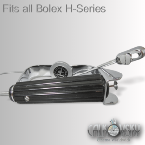 Chrome Bolex Sure-Grip Handle + Shutter Cable Socket