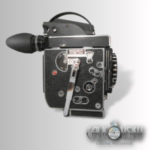 Super-16 Bolex SBM Rex-5 Converted Movie Camera (No 303583) + 13x Viewer