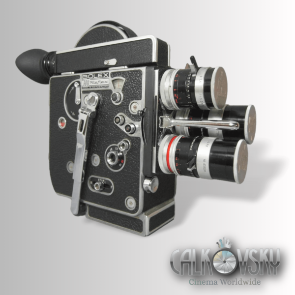 Bolex Rex-4 H8 Reflex 8mm Movie Camera Package (No 219418)