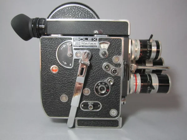 Bolex Rex-4 H8 Reflex 8mm Movie Camera Package (No 219418) - Image 2