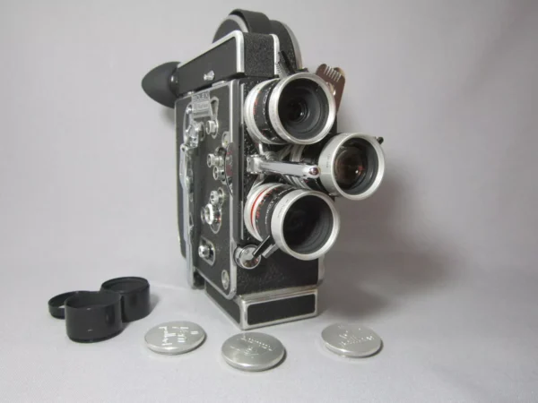 Bolex Rex-4 H8 Reflex 8mm Movie Camera Package (No 219418) - Image 14