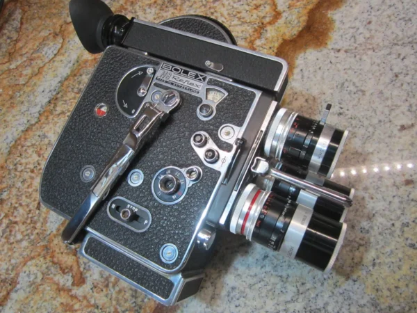 Bolex Rex-4 H8 Reflex 8mm Movie Camera Package (No 219418) - Image 18