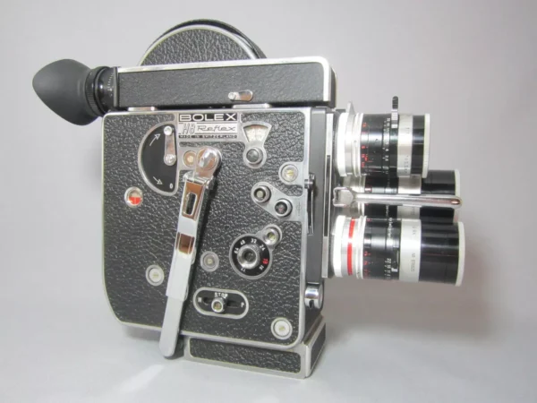 Bolex Rex-4 H8 Reflex 8mm Movie Camera Package (No 219418) - Image 3