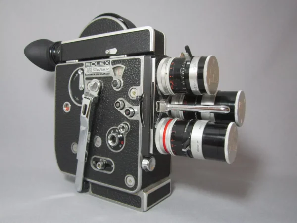 Bolex Rex-4 H8 Reflex 8mm Movie Camera Package (No 219418) - Image 24