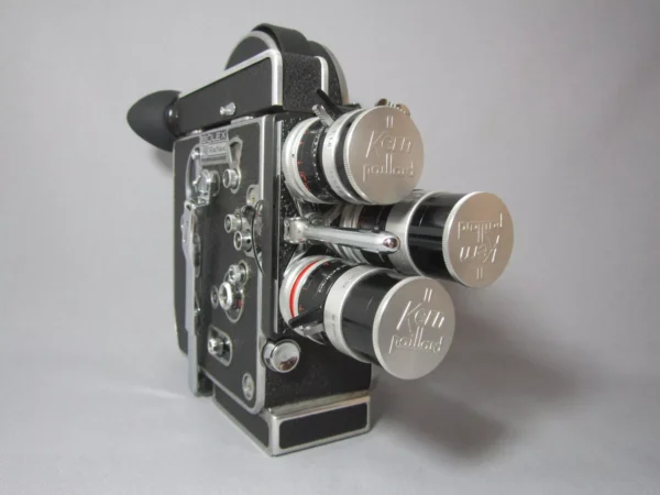 Bolex Rex-4 H8 Reflex 8mm Movie Camera Package (No 219418) - Image 4