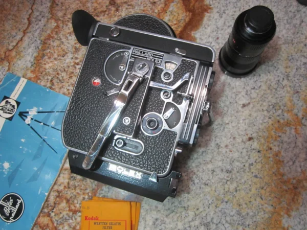 Bolex Reflex 16mm Movie Camera (No 182461) + 75mm Lens - Image 14