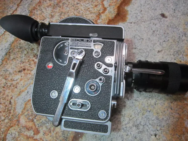 Beautiful Bolex Rex-4 16mm Movie Camera (No 249005) Package - Image 14