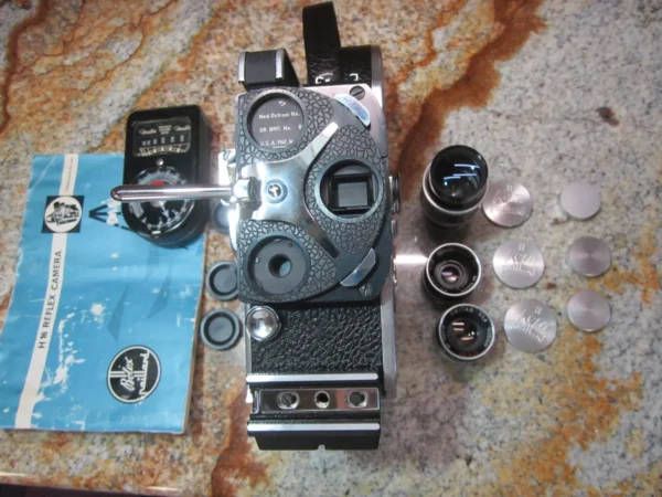 Bolex Reflex 16mm Movie Camera (No 182461) + Kern 16mm, 25mm, 75mm - Image 16