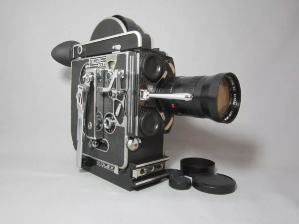 Bolex Reflex 16mm Movie Camera (No 182461) + 75mm Lens - Image 3