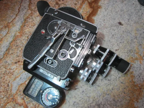 Bolex Reflex 16mm Movie Camera (No 182461) + Kern 16mm, 25mm, 75mm - Image 22