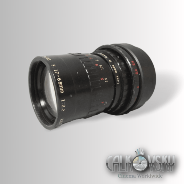 Angenieux 2.2 / 17-68mm C-Mount Zoom Lens (No 1211971)