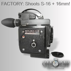 Swiss Factory Super-16 Bolex EBM + 16mm, 13x Viewer  Movie Camera (No 309046)