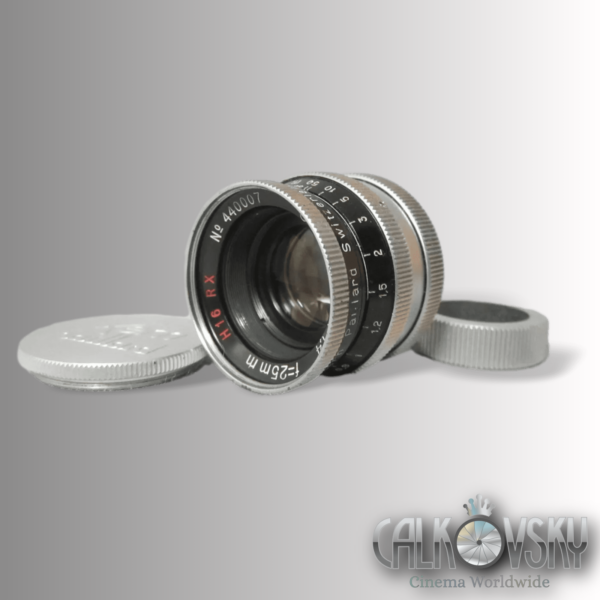 Kern Switar 1.4 / 25mm C-Mount Lens (No 440007)