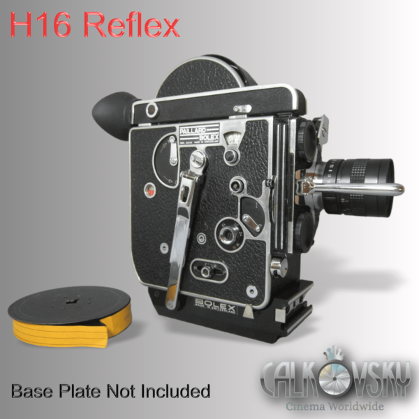 Bolex Reflex 16mm Movie Camera (No 186615) + 12.5mm C-Mount Lens (Copy)