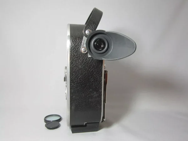 10x Viewer Bolex H16 Rex Reflex 16mm Movie Camera (No 164903) + 12.5mm C-Mount Lens - Image 11