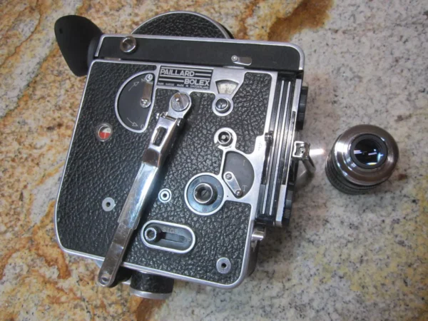 Bolex Reflex 16mm Movie Camera (No 186615) + 12.5mm C-Mount Lens (Copy) - Image 14