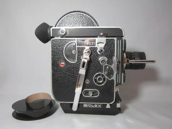 Bolex Reflex 16mm Movie Camera (No 174233) + 12.5mm C-Mount Lens - Image 4