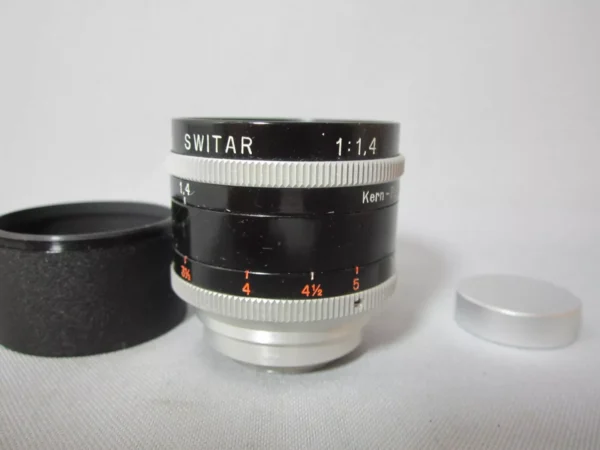 Kern Switar H16 RX 1.4 / 50mm C-Mount Lens (No 663602) - Image 6