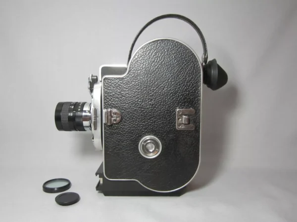 10x Viewer Bolex H16 Rex Reflex 16mm Movie Camera (No 164903) + 12.5mm C-Mount Lens - Image 9