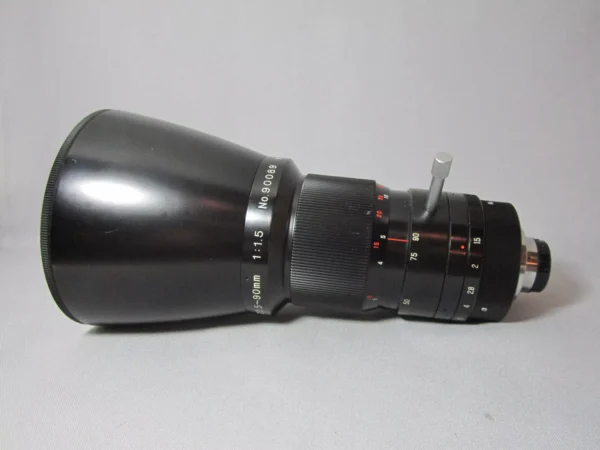 Ampex Vidicon 1.5 / 22.5-90mm Zoom C-Mount Lens (No 90089) - Image 2