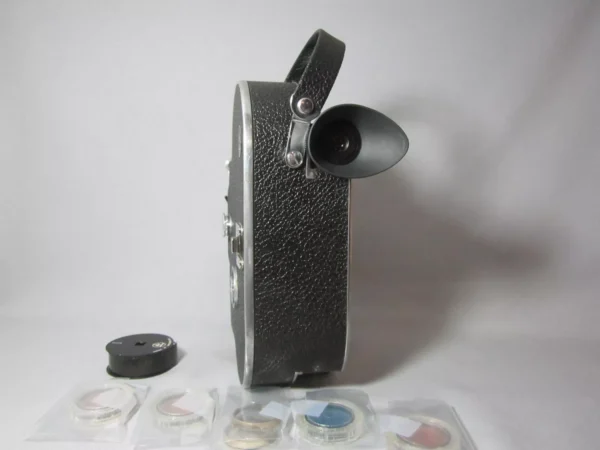 Bolex Rex-3 H8 Reflex 8mm Movie Camera (No 211707) + Preset Lenses - Image 12