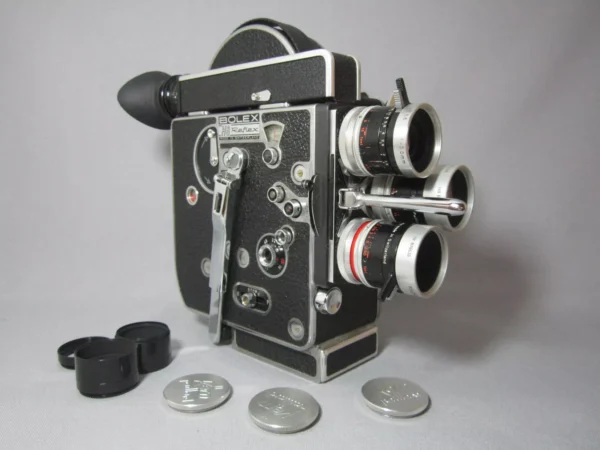 Bolex Rex-4 H8 Reflex 8mm Movie Camera Package (No 219418) - Image 13