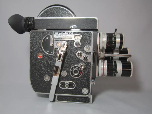 Bolex Rex-4 H8 Reflex 8mm Movie Camera Package (No 219418) - Image 3