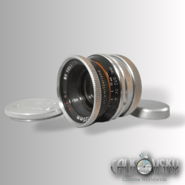 Kern Switar H16 RX 1.4 / 25mm C-Mount Lens (No 1053776)