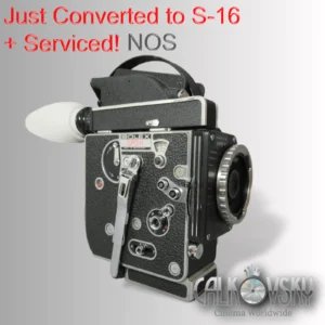 NOS Super-16 Bolex H16 Rex-5 16mm Movie Camera (No 231640)