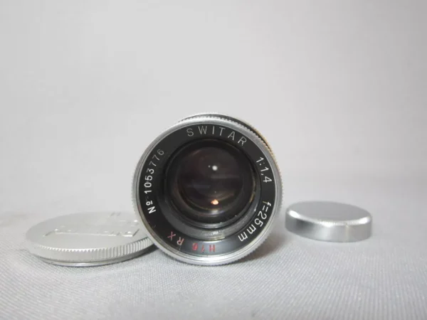 Kern Switar H16 RX 1.4 / 25mm C-Mount Lens (No 1053776) - Image 2