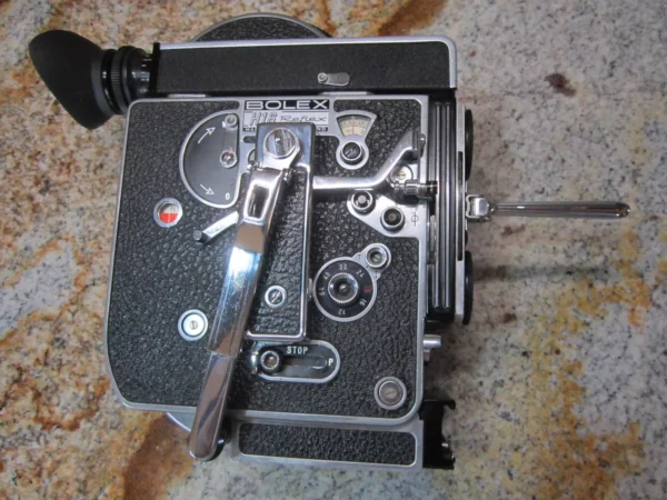 Bolex Rex-4 Reflex 16mm Movie Camera (No 218681) + Rex-o-Fader - Image 12