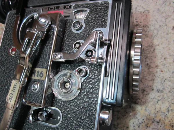 NOS Super-16 Bolex H16 Rex-5 16mm Movie Camera (No 234803) - Image 16