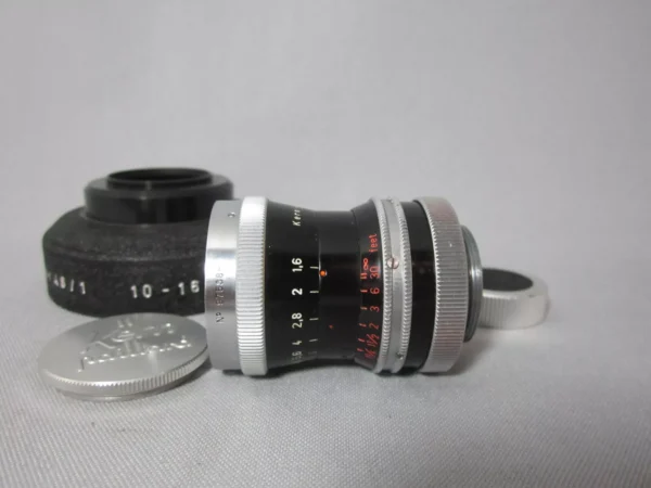 Kern Switar 1.6 / 10mm C-Mount Lens (No 975888) + Filter Hood - Image 7