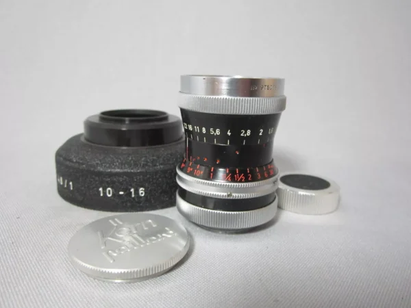 Kern Switar 1.6 / 10mm C-Mount Lens (No 975888) + Filter Hood - Image 8