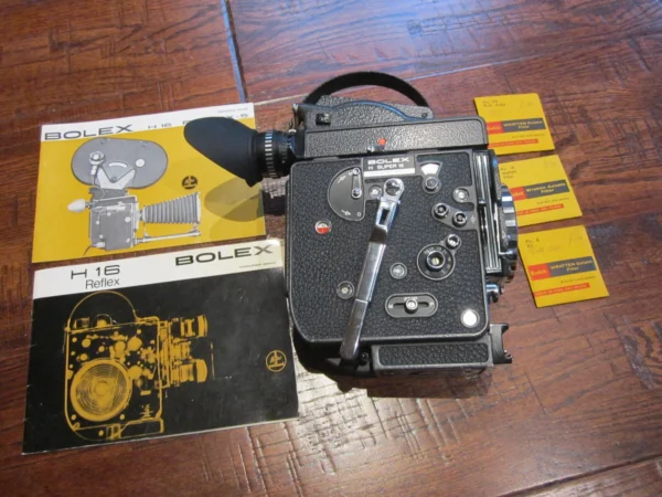 RARE Factory "H Super-16" Rex-5 Bolex Movie Camera + 13x Viewer - Image 22