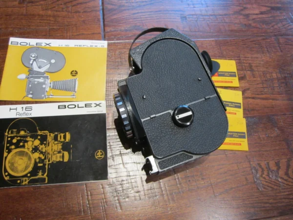 RARE Factory "H Super-16" Rex-5 Bolex Movie Camera + 13x Viewer - Image 24