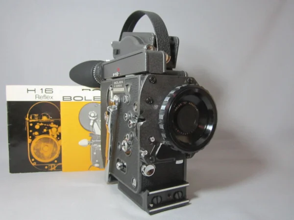 RARE Factory "H Super-16" Rex-5 Bolex Movie Camera + 13x Viewer - Image 9