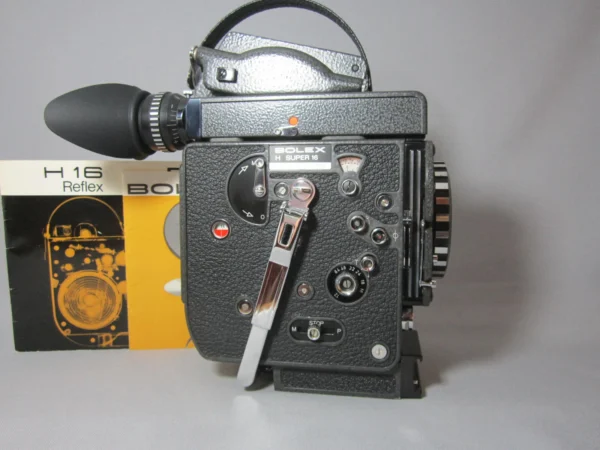 RARE Factory "H Super-16" Rex-5 Bolex Movie Camera + 13x Viewer - Image 25