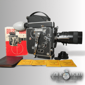 Bolex Rex-5 16mm Movie Camera (No 233523) + 75mm C-Mount Zoom Lens