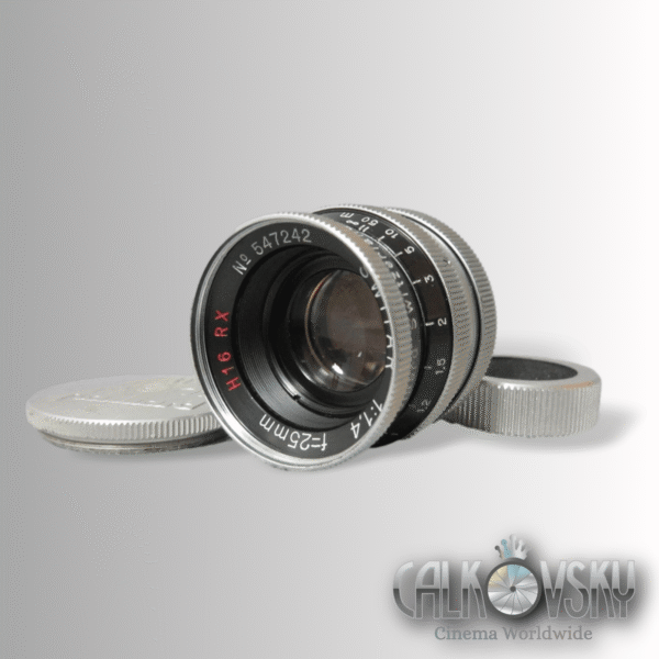 Kern Switar H16 RX 1.4 / 25mm C-Mount Lens (No 547242)