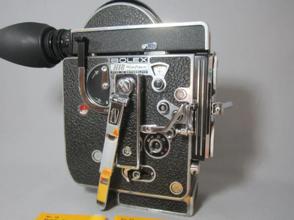 GLEAMING Bolex Rex-4 16mm Movie Camera + Rex-o-Fader - Image 2