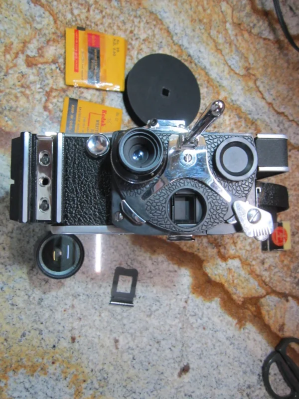 Bolex H16 Reflex 16mm Movie Camera (No 196200) Package - Image 12