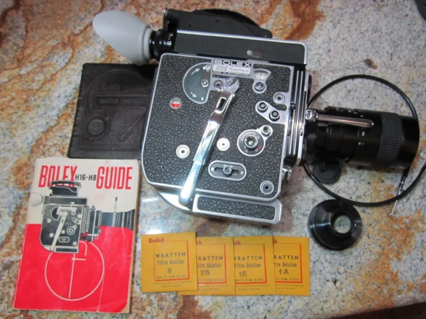 Bolex Rex-5 16mm Movie Camera (No 233523) + 75mm C-Mount Zoom Lens - Image 13