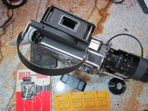 Bolex Rex-5 16mm Movie Camera (No 233523) + 75mm C-Mount Zoom Lens - Image 15