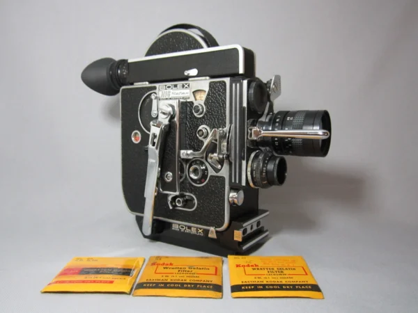 Bolex H16 Reflex 16mm Movie Camera (No 196200) Package - Image 3
