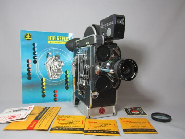 Bolex Rex Reflex 16mm Movie Camera Package - Image 3