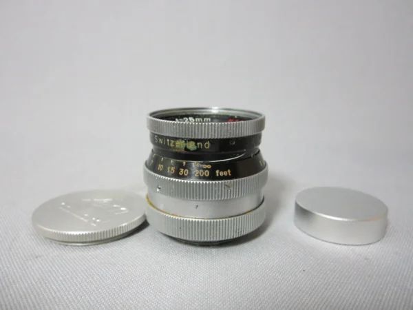 Kern Switar H16 RX 1.4 / 25mm C-Mount Lens (No 736877) - Image 5