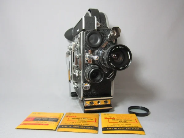 Bolex H16 Reflex 16mm Movie Camera (No 196200) Package - Image 5
