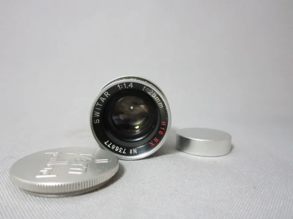 Kern Switar H16 RX 1.4 / 25mm C-Mount Lens (No 736877) - Image 6